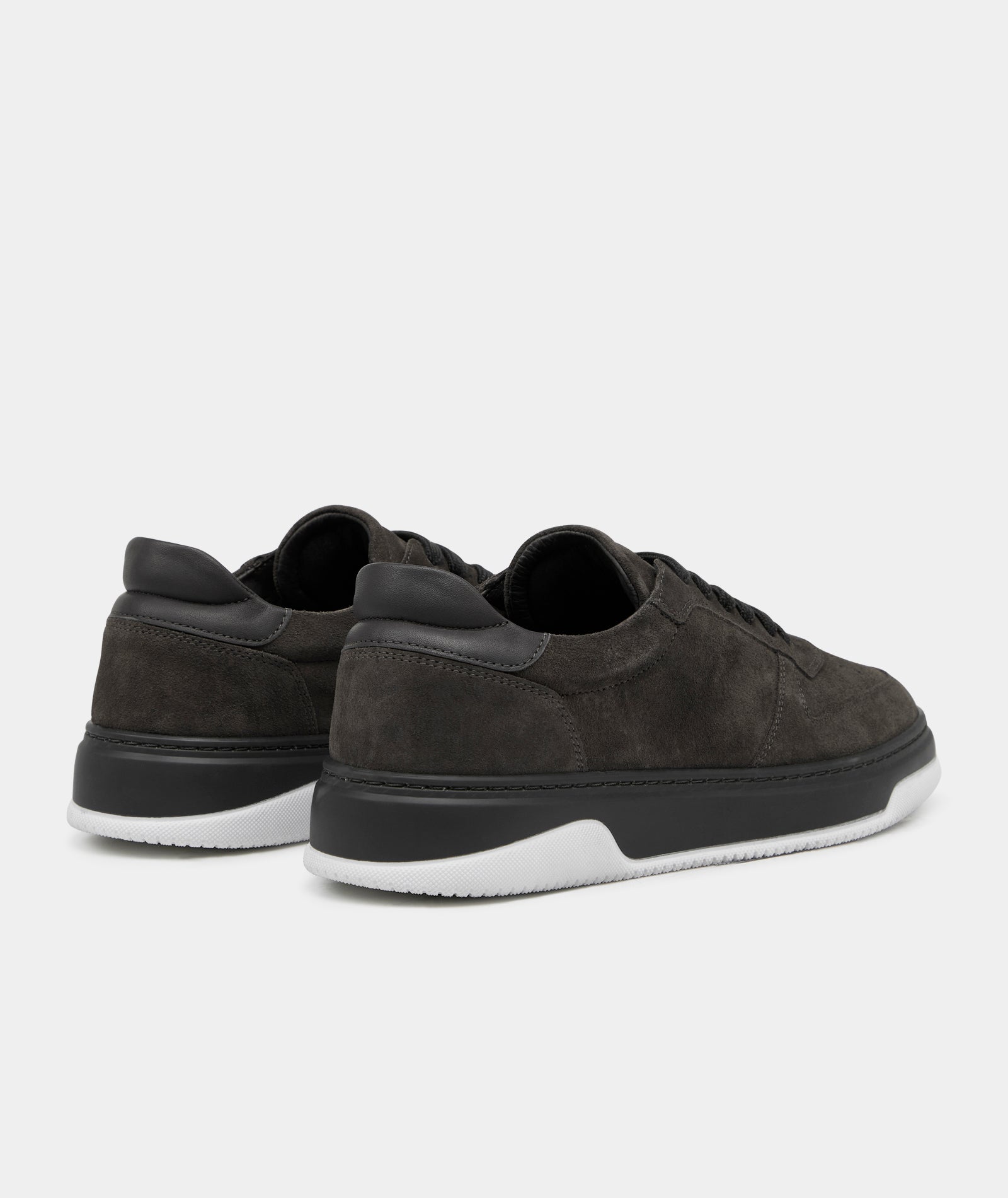 GARMENT PROJECT MAN Ace - Charcoal Suede Shoes 445 Charcoal