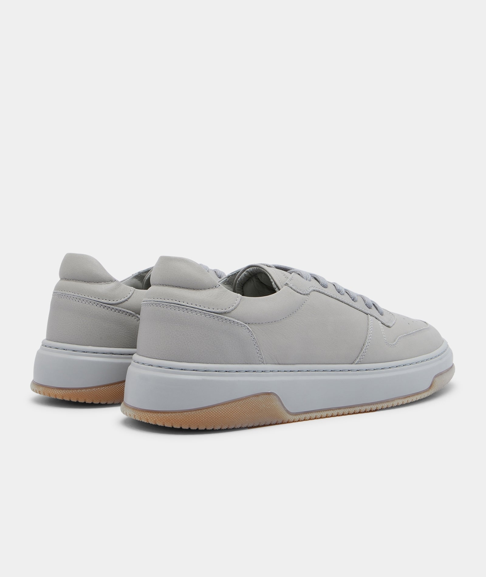 GARMENT PROJECT MAN Ace - Light Grey Leather Sneakers 410 Light Grey