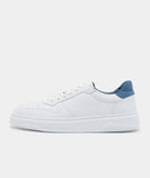 GARMENT PROJECT MAN Ace - White/Blue Leather Shoes 550 Blue