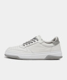 GARMENT PROJECT MAN Ace - White / Light Grey Leather Shoes 100 White