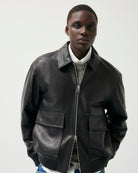 GARMENT PROJECT MAN Aiden - Black Jacket 999 Black