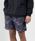 GARMENT PROJECT MAN All Day Shorts - Navy Print Shorts 500 Navy