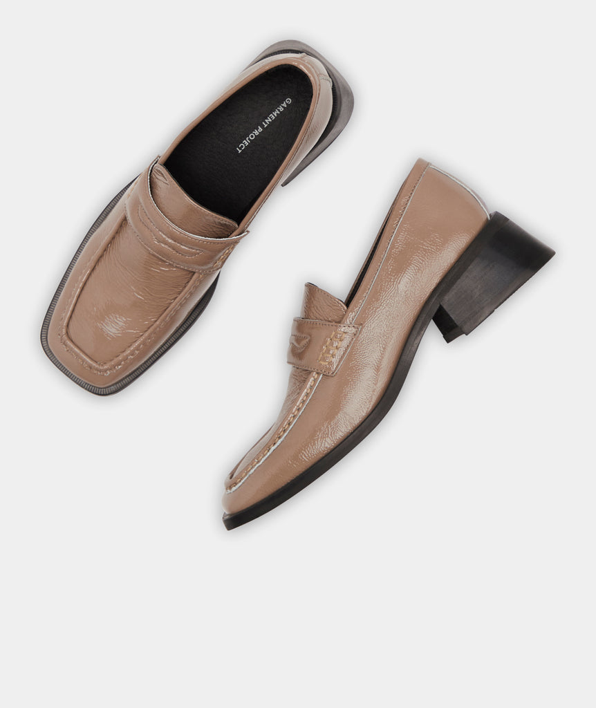 GARMENT PROJECT WMNS Ally Loafer - Earth Nappalak Leather Shoes 260 Earth