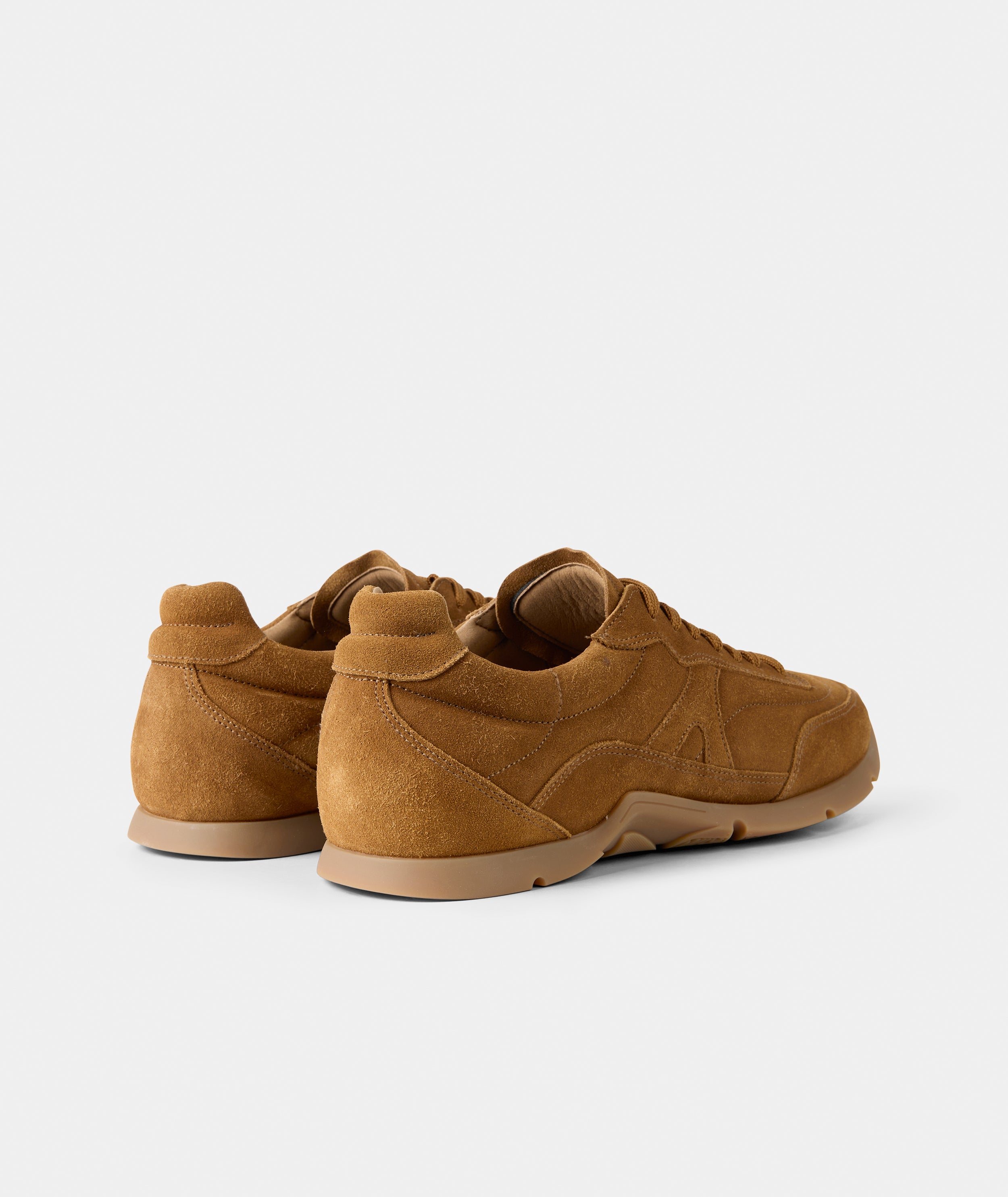 GARMENT PROJECT MAN Ari - Cognac Suede Sneakers 650 Cognac