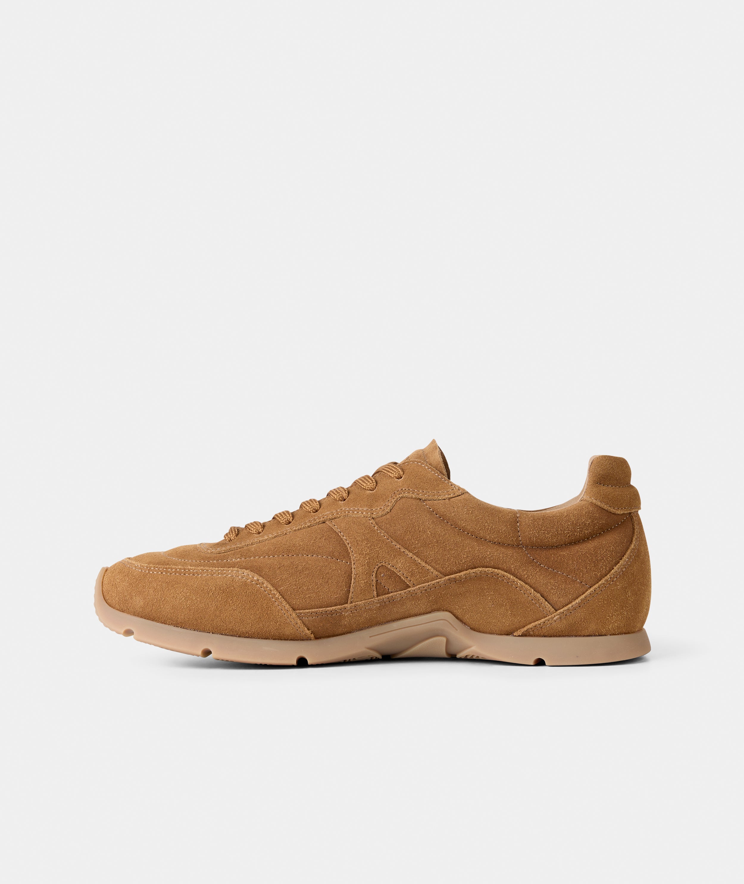 GARMENT PROJECT MAN Ari - Cognac Suede Sneakers 650 Cognac