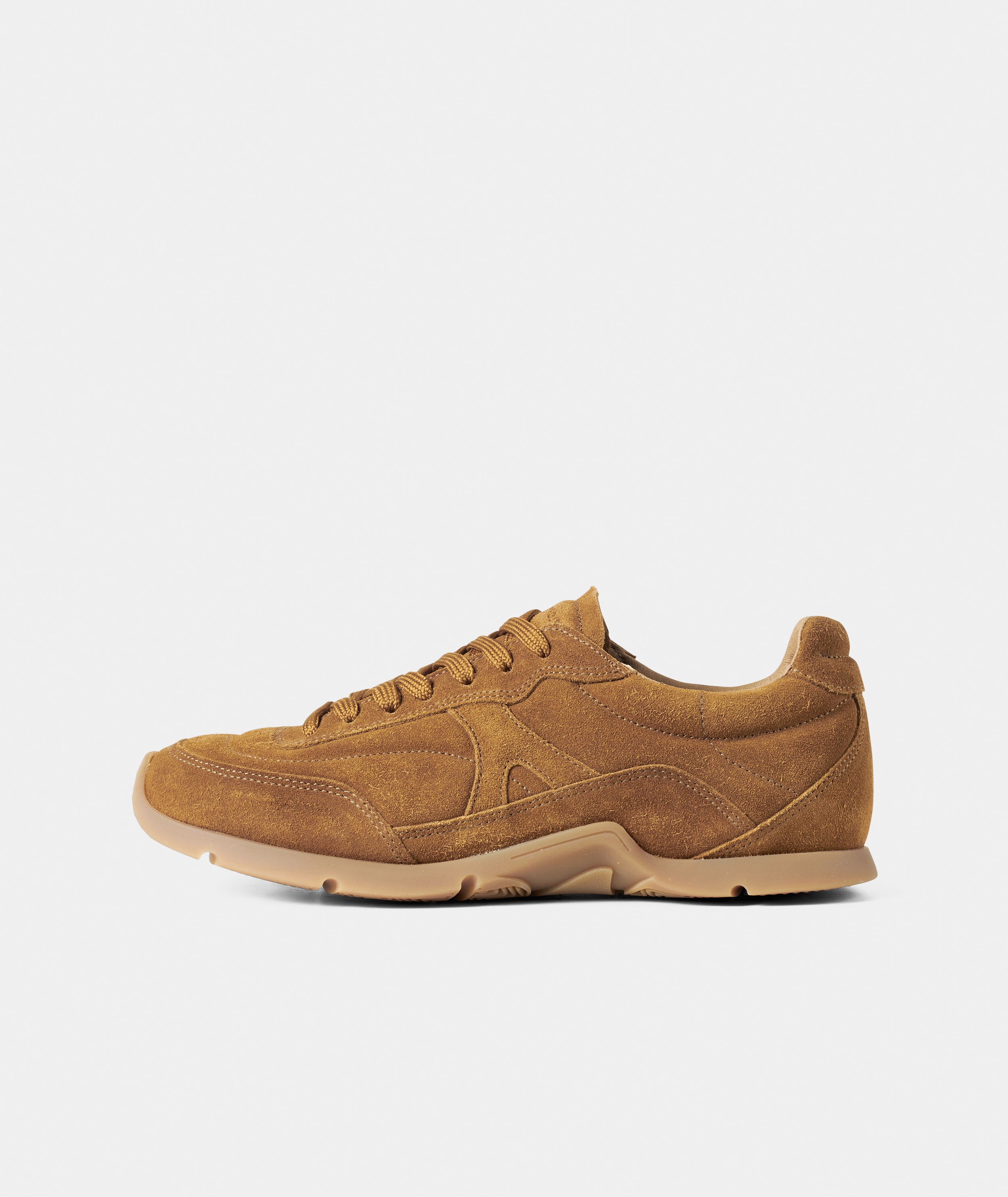 GARMENT PROJECT WMNS Ari - Cognac Suede Sneakers 650 Cognac