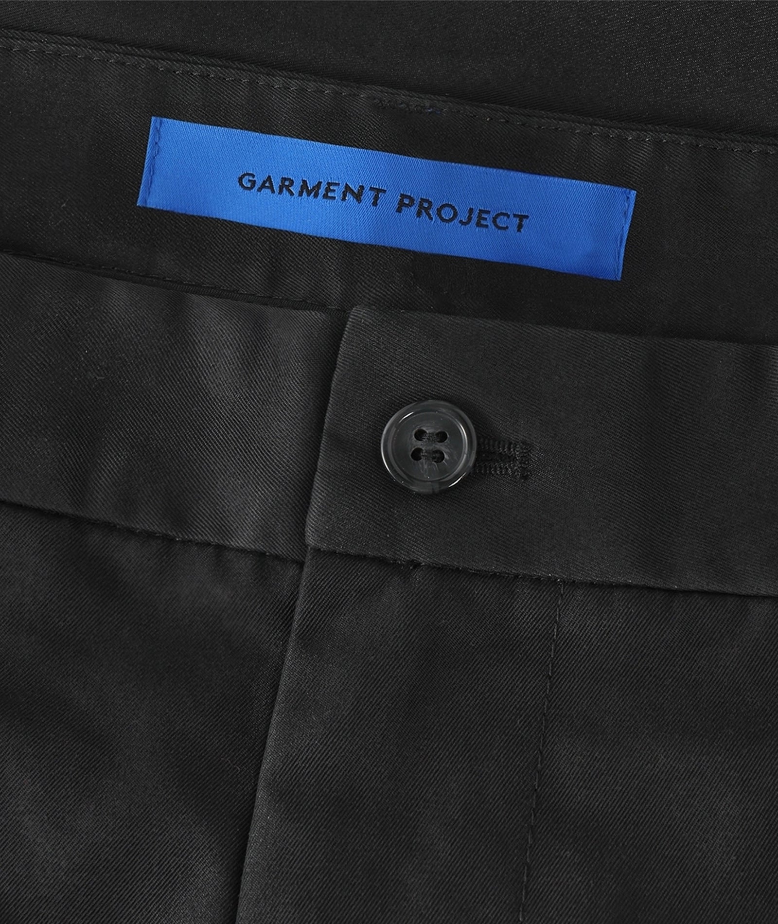 GARMENT PROJECT MAN Bill Shorts - Black Twill Shorts 999 Black