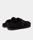 GARMENT PROJECT MAN Blake Clog - Black Suede Shoes 999 Black