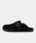 GARMENT PROJECT MAN Blake Clog - Black Suede Shoes 999 Black