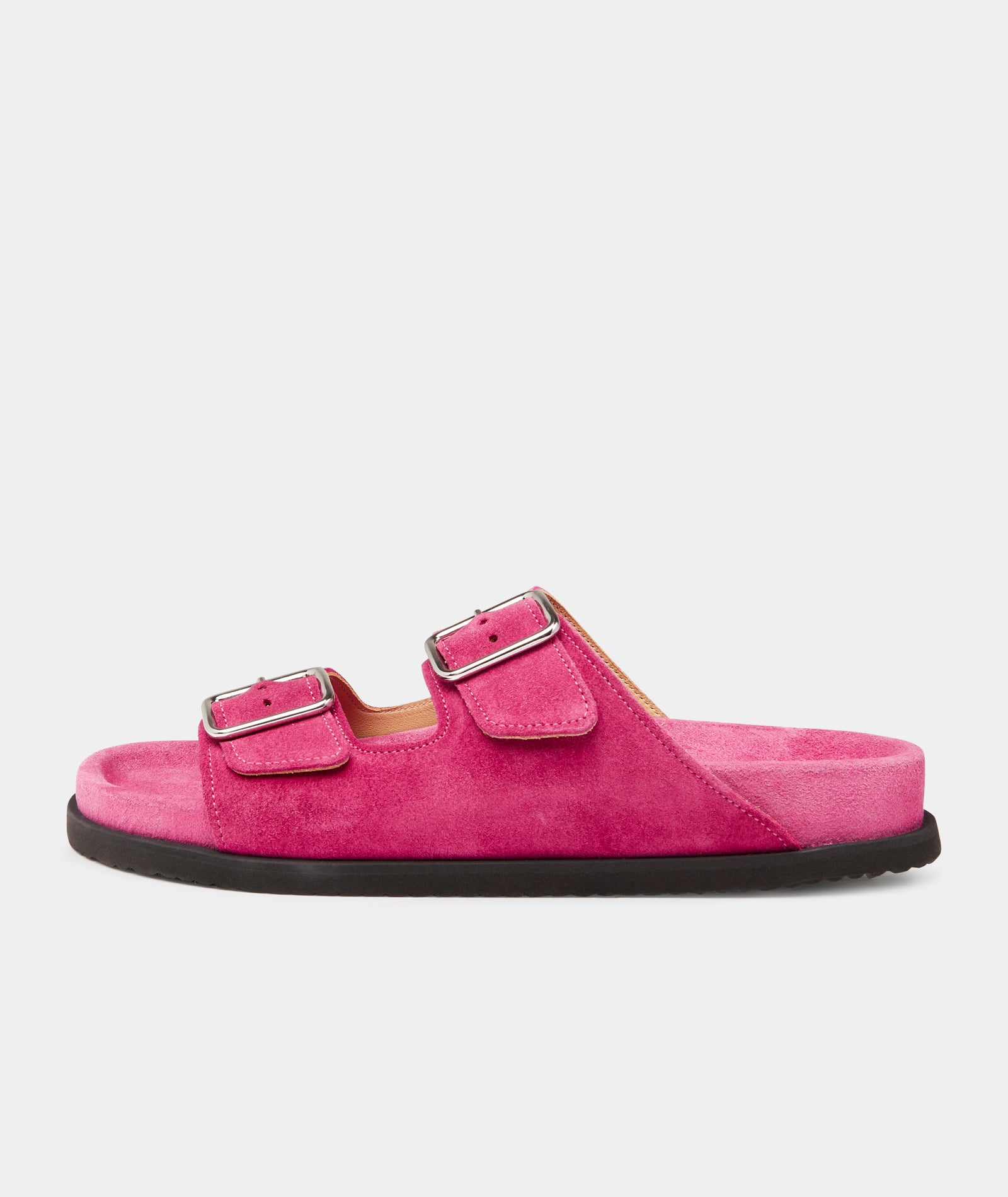 GARMENT PROJECT WMNS Blake Sandal - Pink Suede Shoes 690 Pink