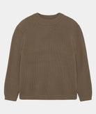 GARMENT PROJECT MAN Boxy Cotton Knit - Moss Knit 175 Moss