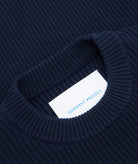 GARMENT PROJECT MAN Boxy Cotton Knit - Navy Knit 500 Navy