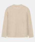 GARMENT PROJECT MAN Boxy Wool Knit - Bone Knit 111 Bone White