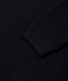 GARMENT PROJECT MAN Boxy Wool Knit - Navy Knit 500 Navy