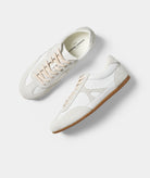 GARMENT PROJECT MAN Brodie - White Leather/Suede Mix Sneakers 100 White