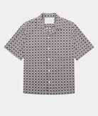 GARMENT PROJECT MAN Camp Collar Shirt - Grey Shirt 400 Grey