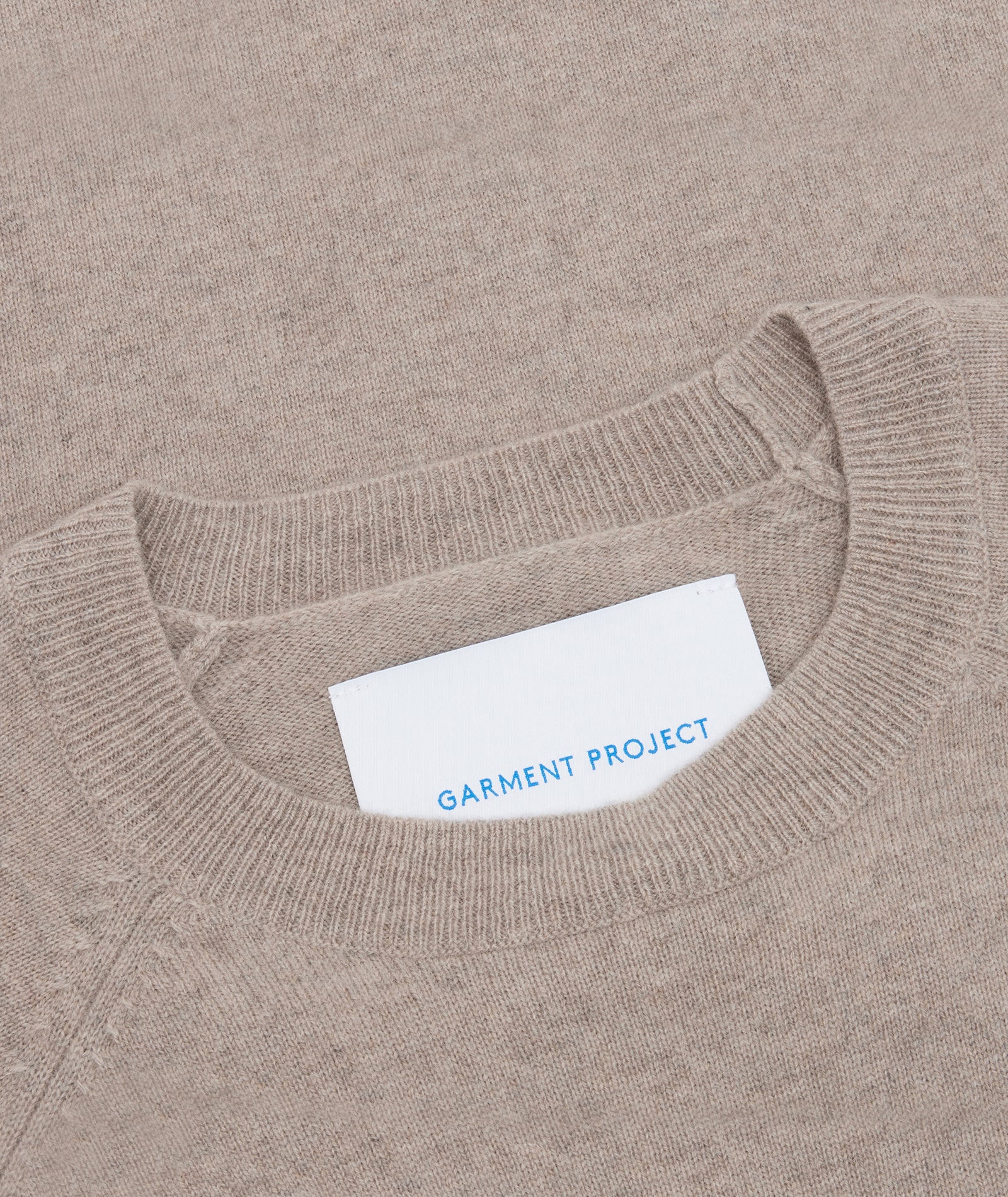 GARMENT PROJECT MAN Cashmere Raglan Knit - Earth Melange Knit 262 Earth Melange