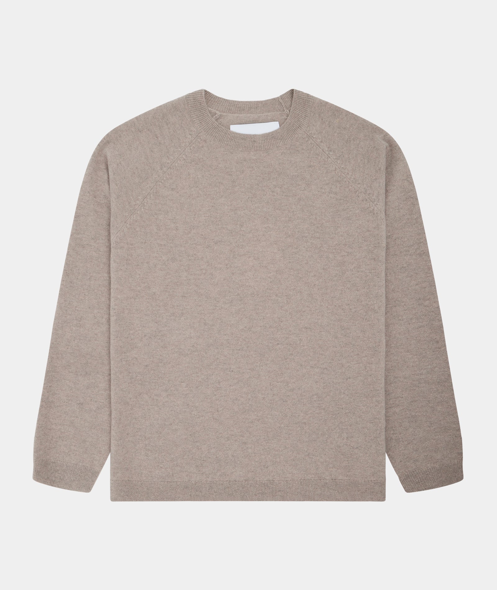 GARMENT PROJECT MAN Cashmere Raglan Knit - Earth Melange Knit 262 Earth Melange