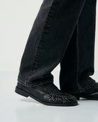 GARMENT PROJECT MAN Charlie - Black Leather Loafer 999 Black