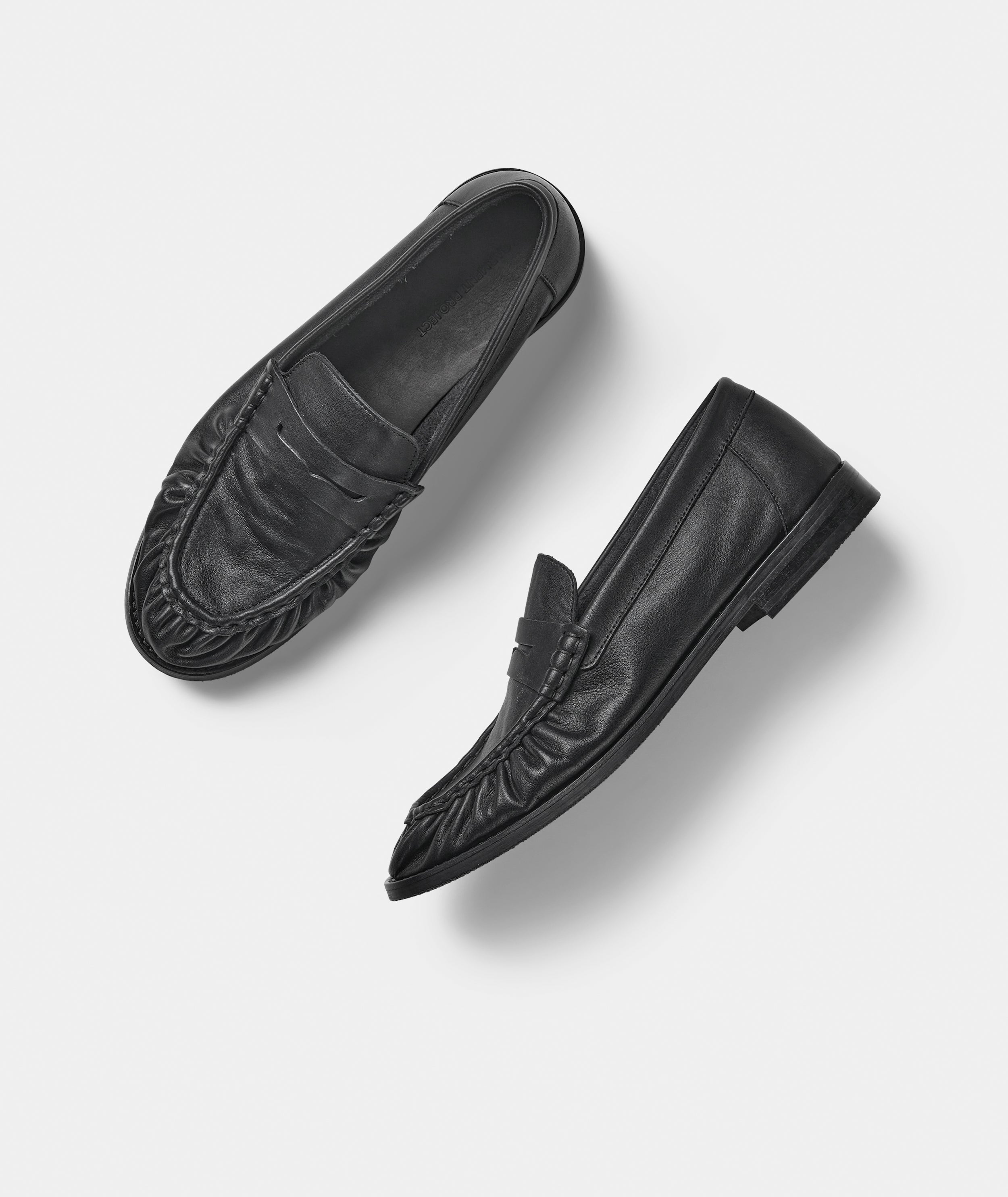 GARMENT PROJECT MAN Charlie - Black Leather Loafer 999 Black