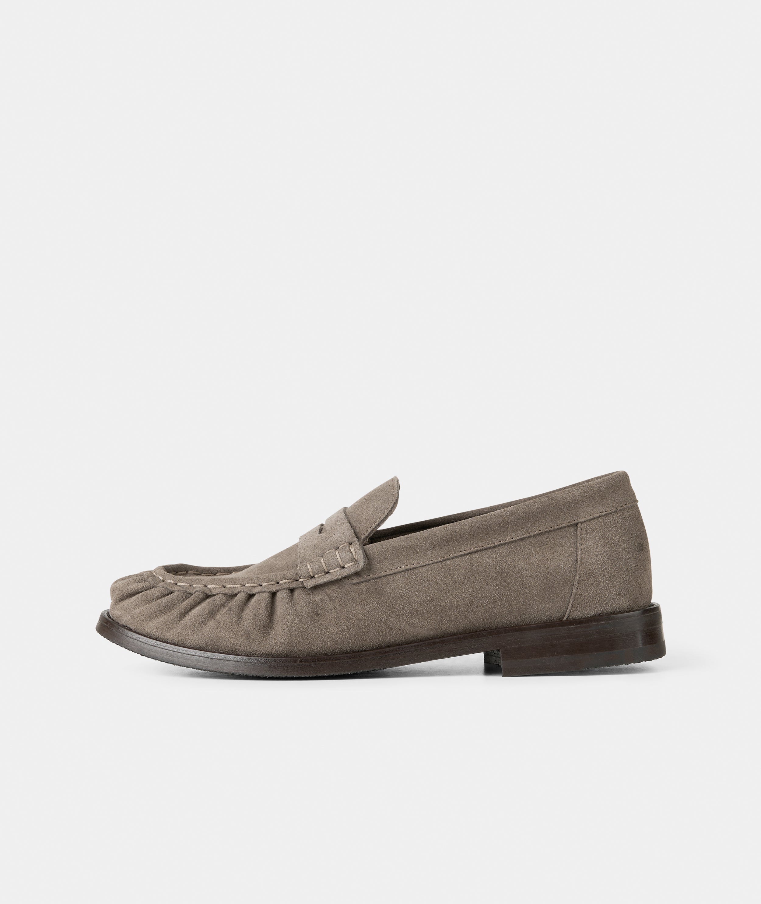 GARMENT PROJECT WMNS Charlie - Truffle Suede Loafer 265 Truffle