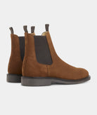 GARMENT PROJECT MAN Chelsea Boot - Cognac Suede Boots 650 Cognac