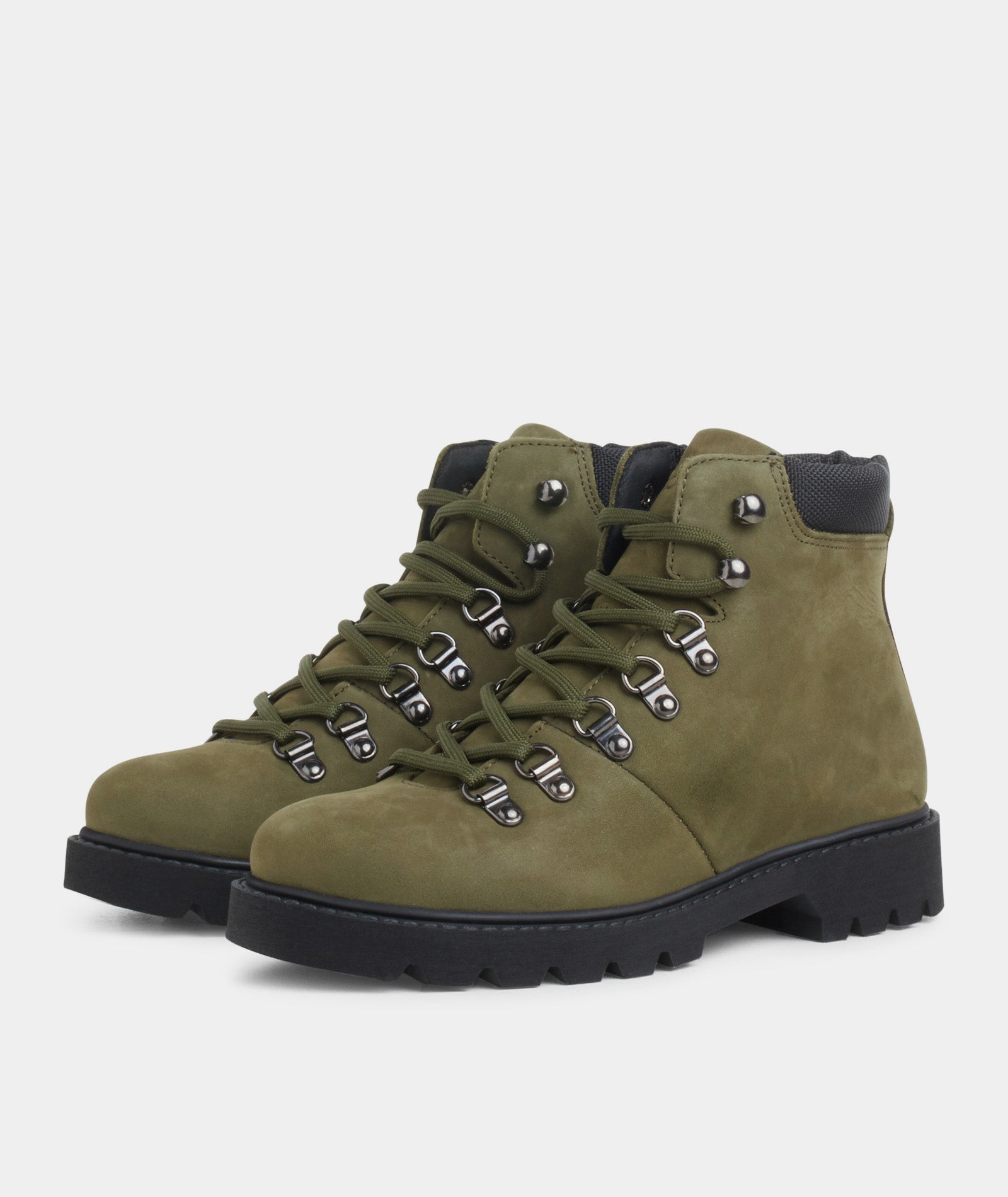 GARMENT PROJECT WMNS City Hiker - Army Nubuck Boots 240 Army