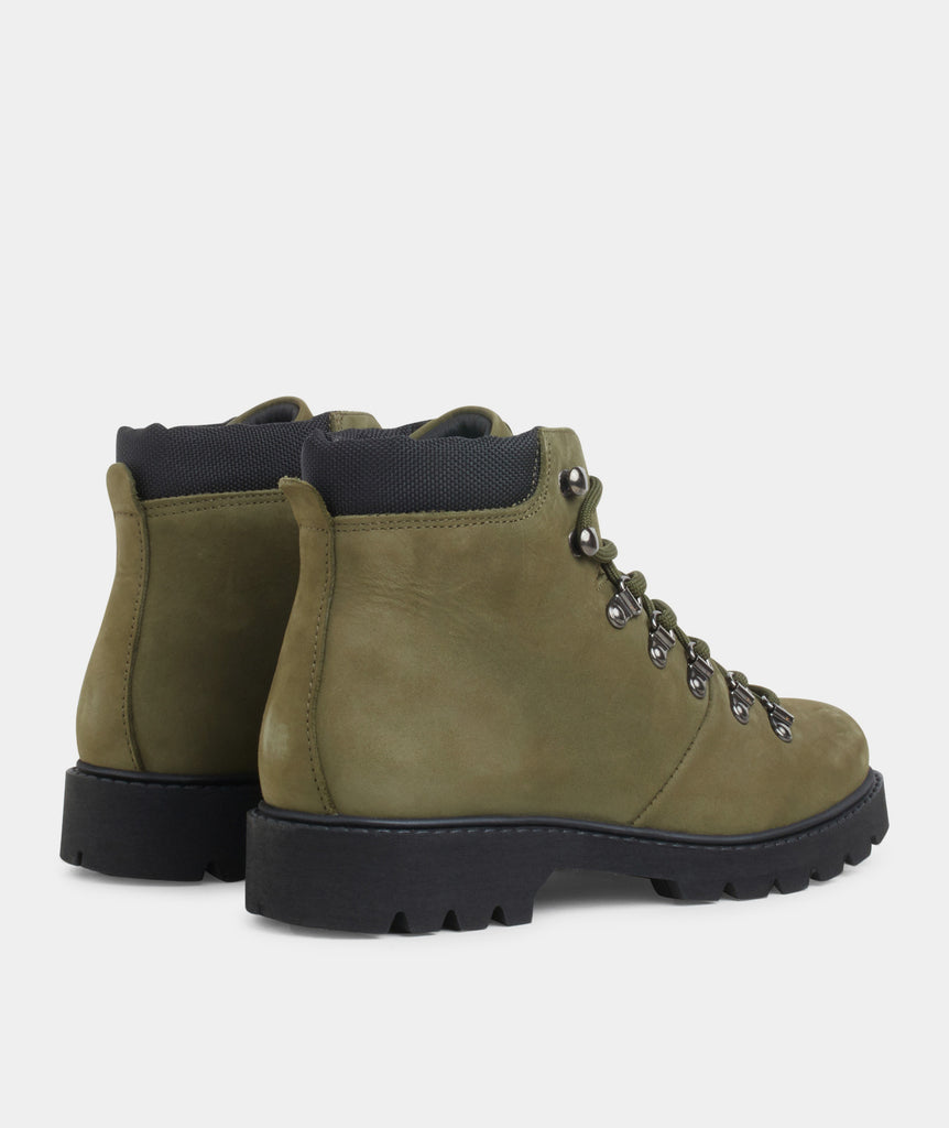 GARMENT PROJECT WMNS City Hiker - Army Nubuck Boots 240 Army