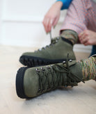 GARMENT PROJECT WMNS City Hiker - Army Nubuck Boots 240 Army