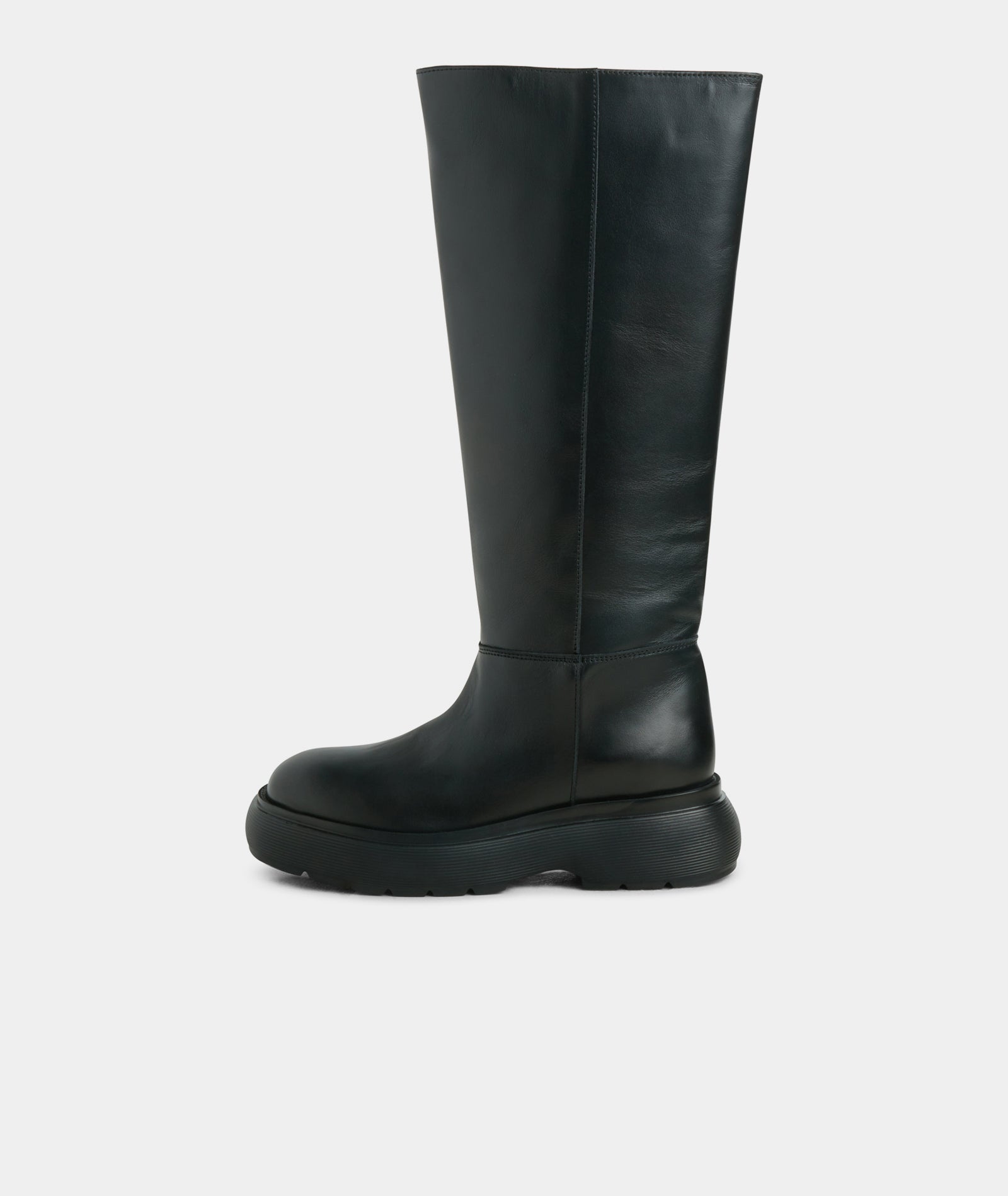 GARMENT PROJECT WMNS Cloud High Boot - Black Leather Boots 999 Black