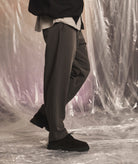 GARMENT PROJECT MAN Dressed Pant - Black Pant 7673 Dark Grey