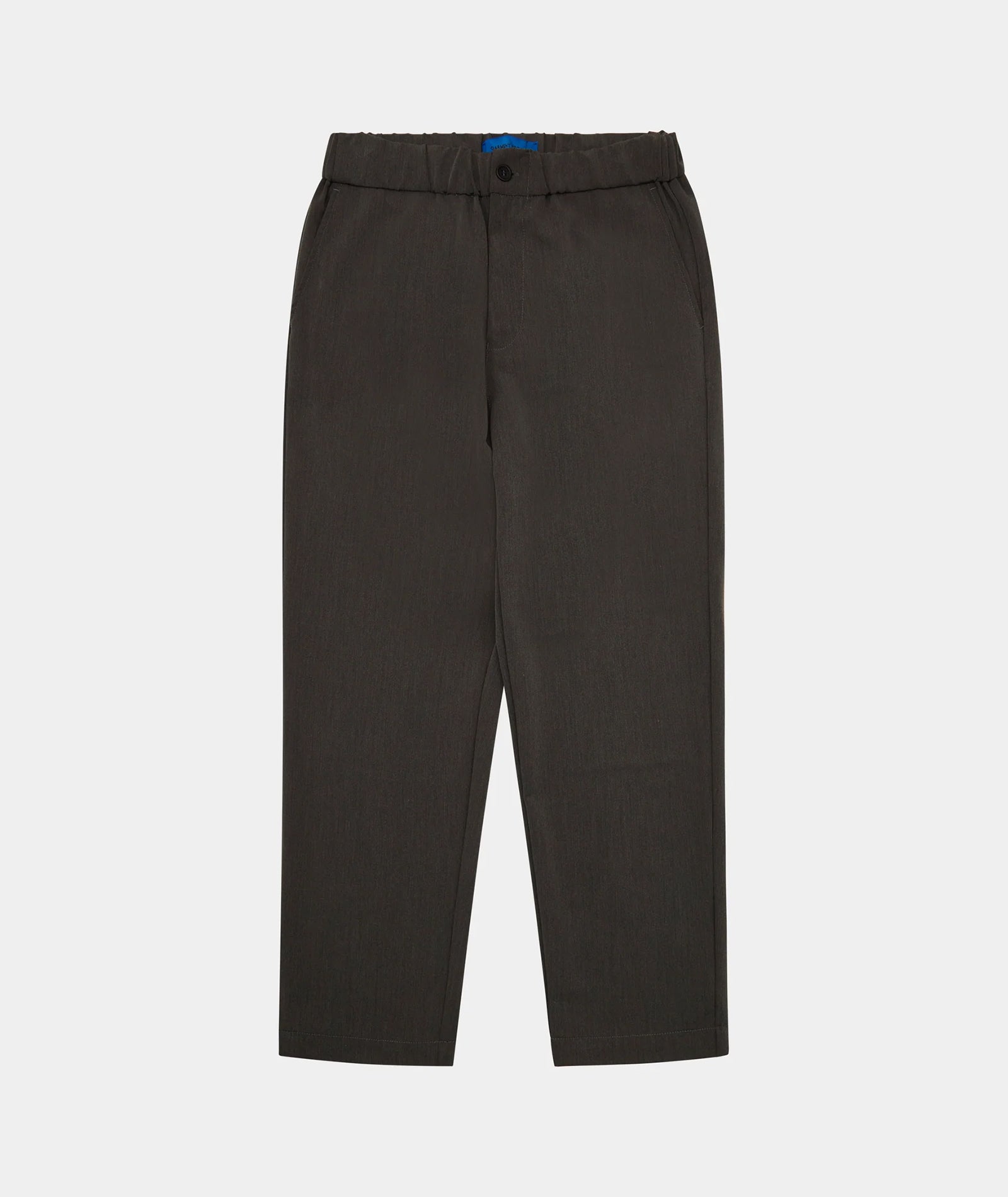 GARMENT PROJECT MAN Dressed Pant - Dark Grey Melange Pant 7673 Dark Grey