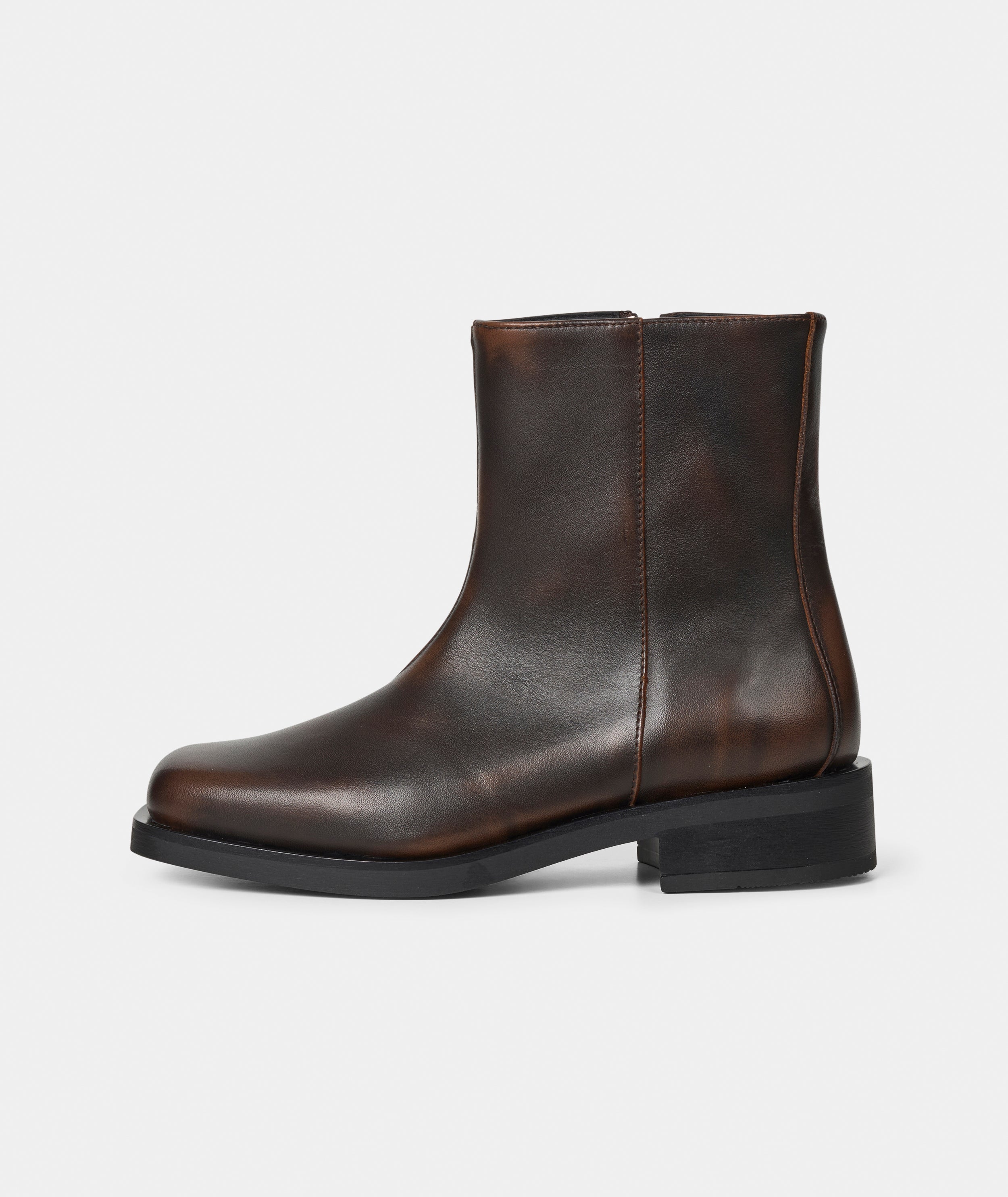 GARMENT PROJECT WMNS Drew - Brown Vintage Leather Boots 800 Brown