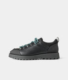 GARMENT PROJECT MAN Dune Low - Black Tumbled Leather Shoes 999 Black