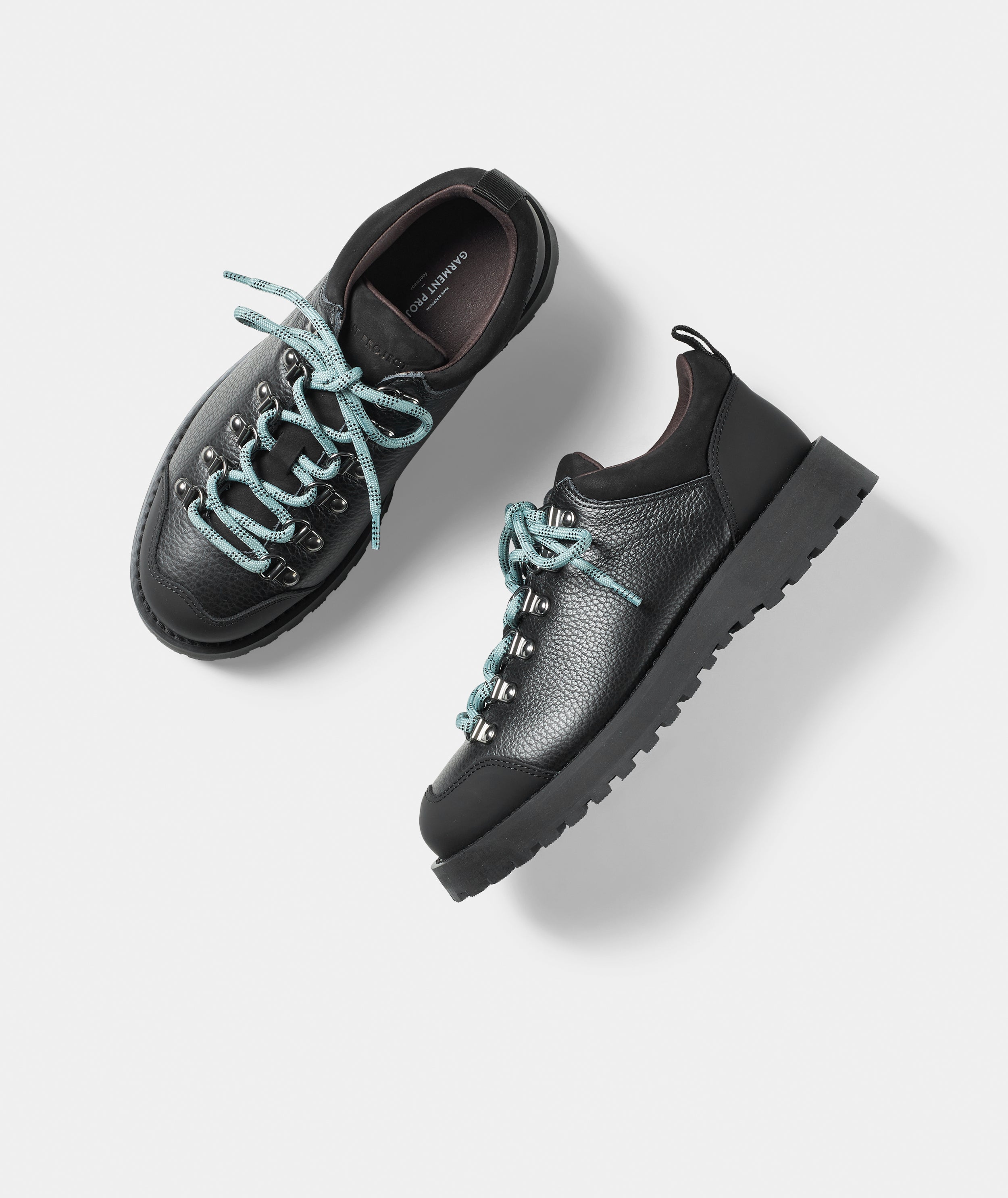 GARMENT PROJECT WMNS Dune Low - Black Tumbled Leather Shoes 999 Black
