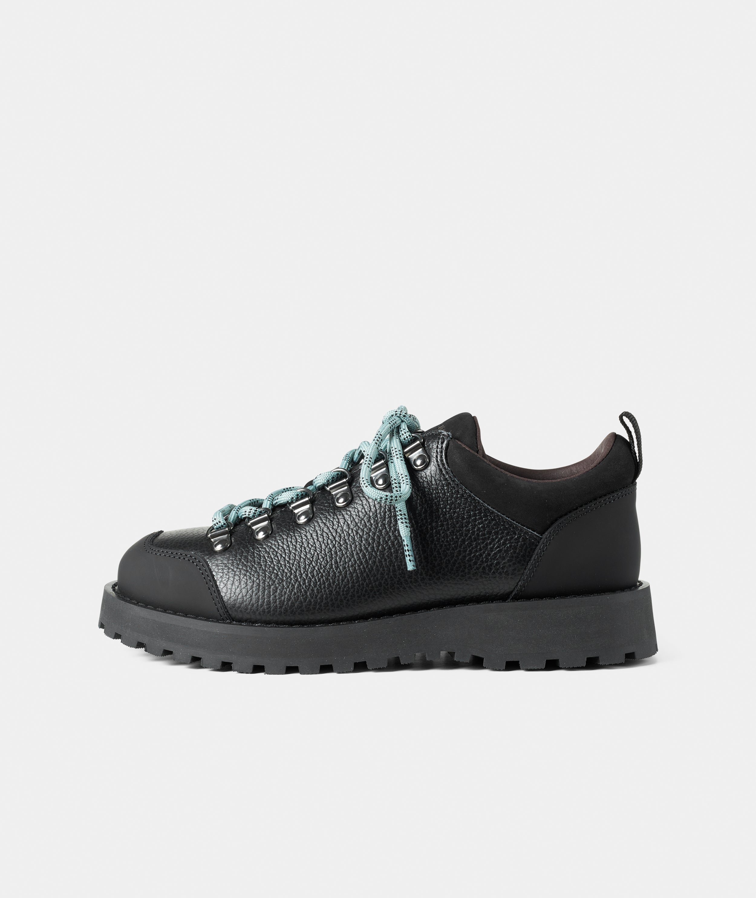 GARMENT PROJECT WMNS Dune Low - Black Tumbled Leather Shoes 999 Black