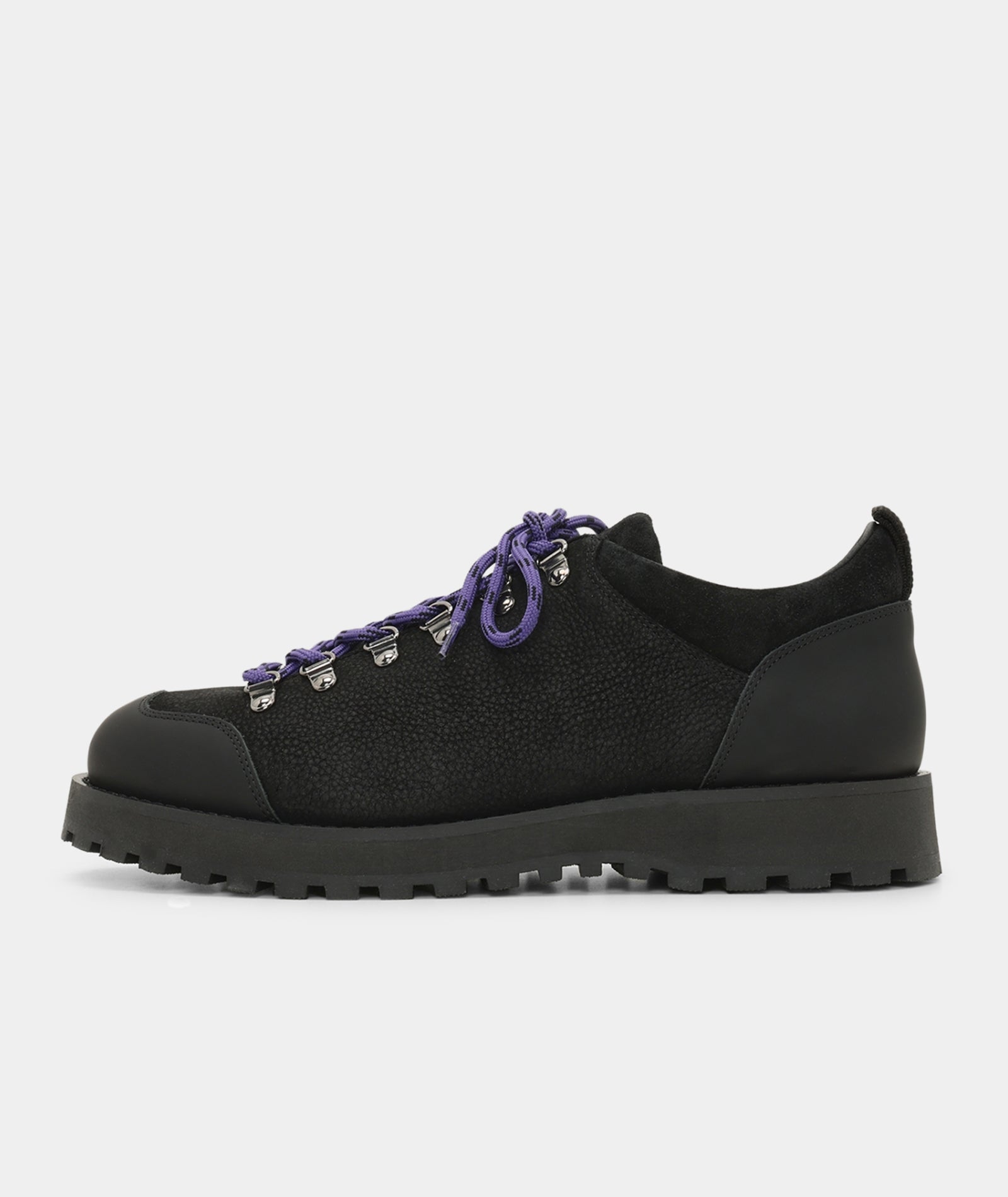 GARMENT PROJECT MAN Dune Low - Black Tumbled Nubuck Shoes 999 Black