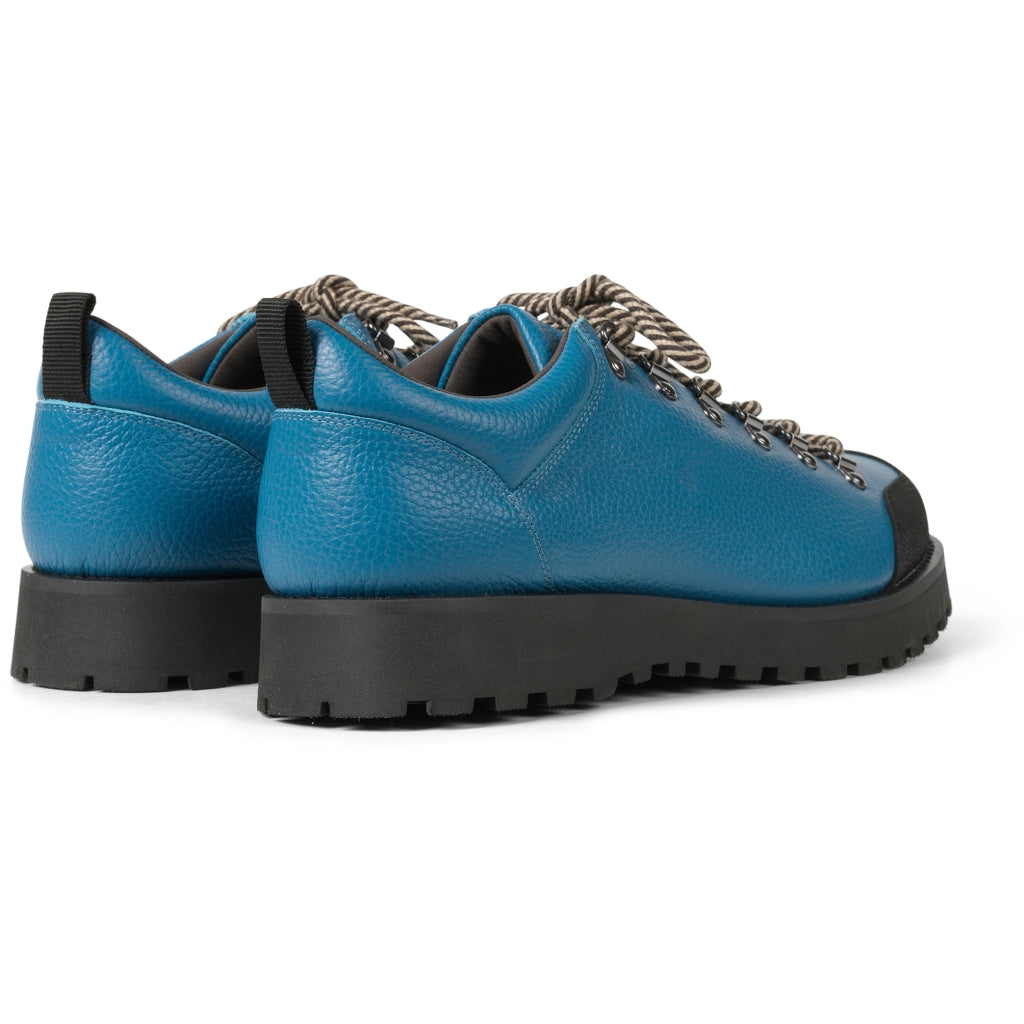 GARMENT PROJECT MAN Dune Low - Blue Tumbled Leather Shoes 550 Blue