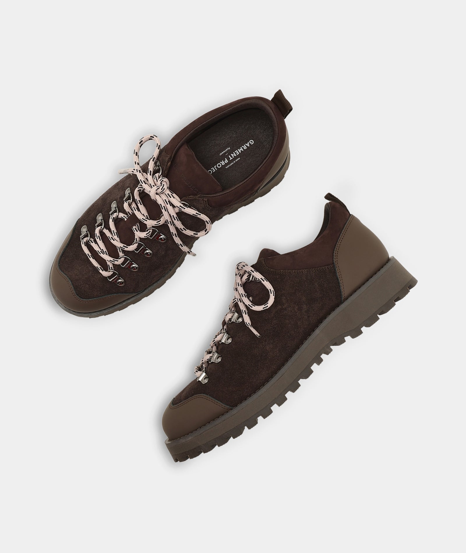 GARMENT PROJECT MAN Dune Low - Brown Suede Shoes 800 Brown