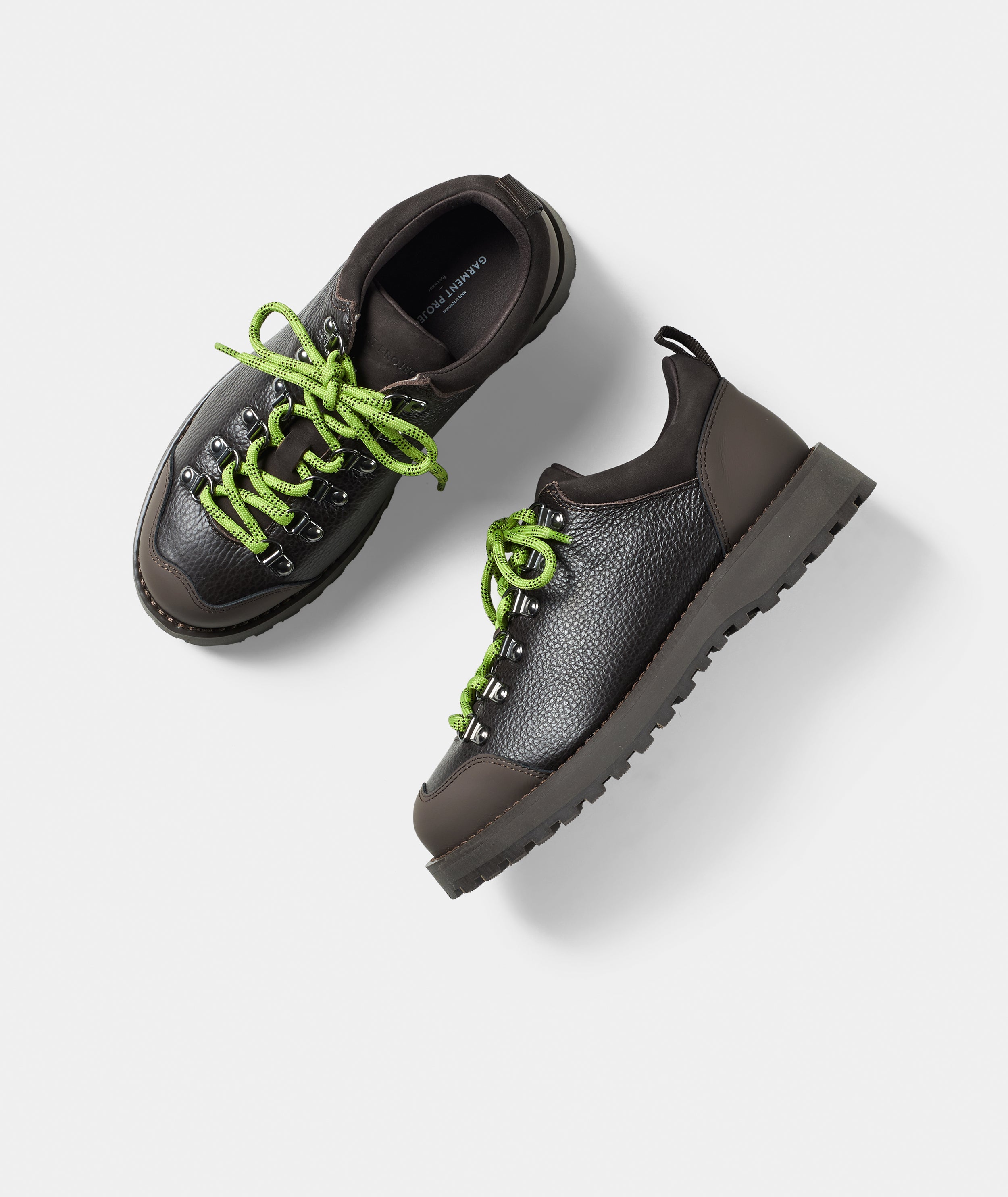 GARMENT PROJECT WMNS Dune Low - Brown Tumbled Leather Shoes 800 Brown