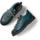 GARMENT PROJECT MAN Dune Low - Dark Green Tumbled Leather Shoes 215 Dark Green