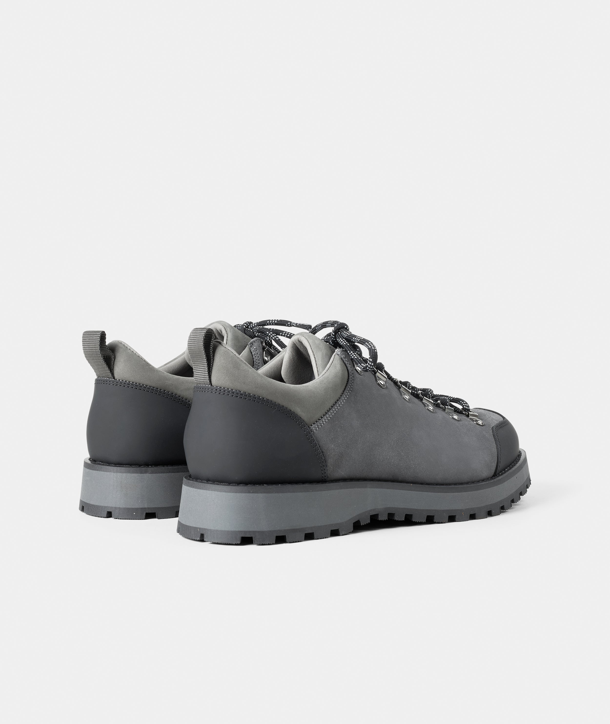 GARMENT PROJECT MAN Dune Low - Dark Grey Suede Shoes 7673 Dark Grey