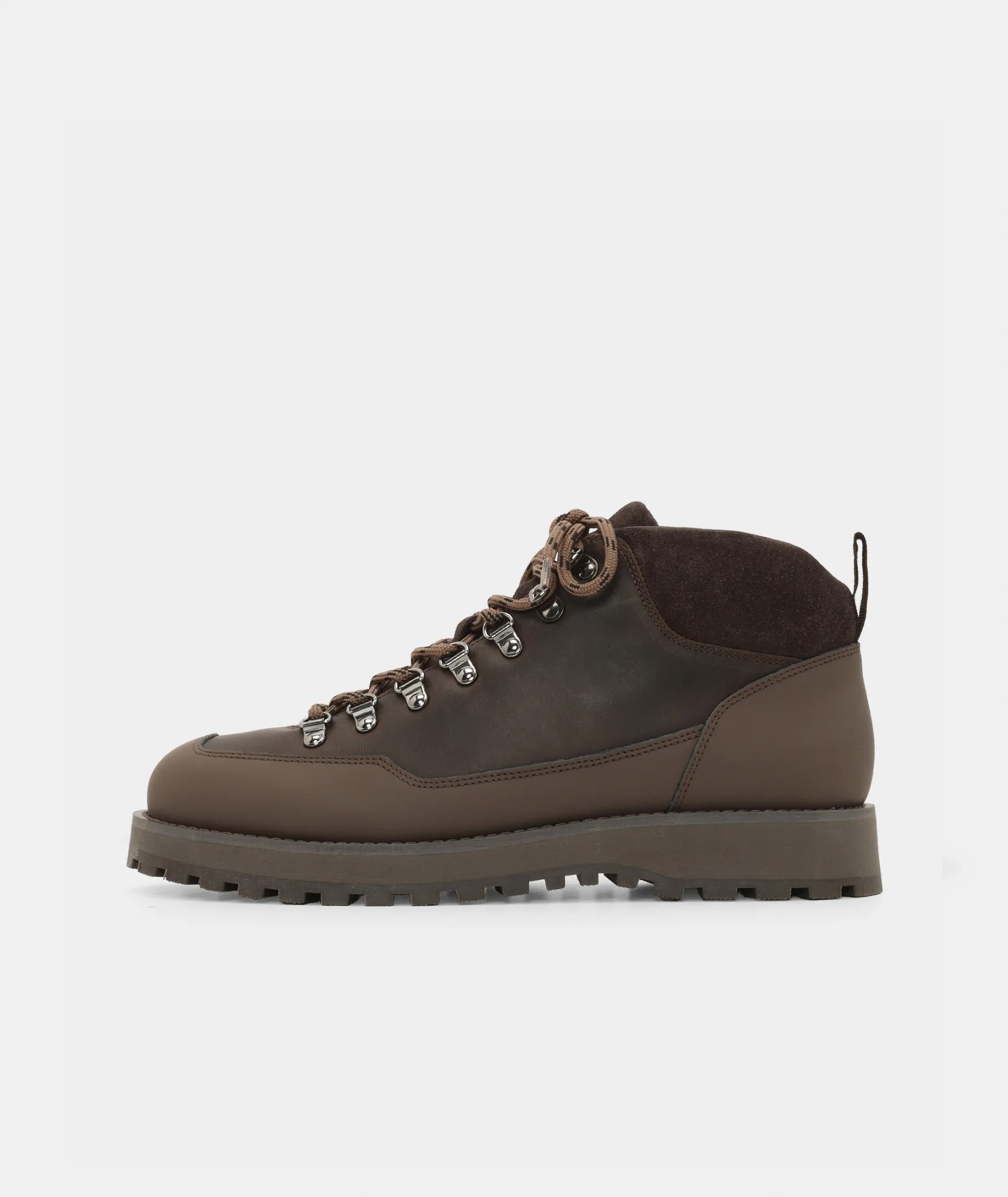 GARMENT PROJECT WMNS Dune Mid - Brown Crazy Horse Leather Boots 800 Brown