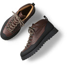 GARMENT PROJECT WMNS Dune Mid - Brown Tumbled Leather Boots 800 Brown
