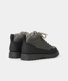GARMENT PROJECT MAN Dune Mid - Dark Grey Tumbled Leather Boots 7673 Dark Grey