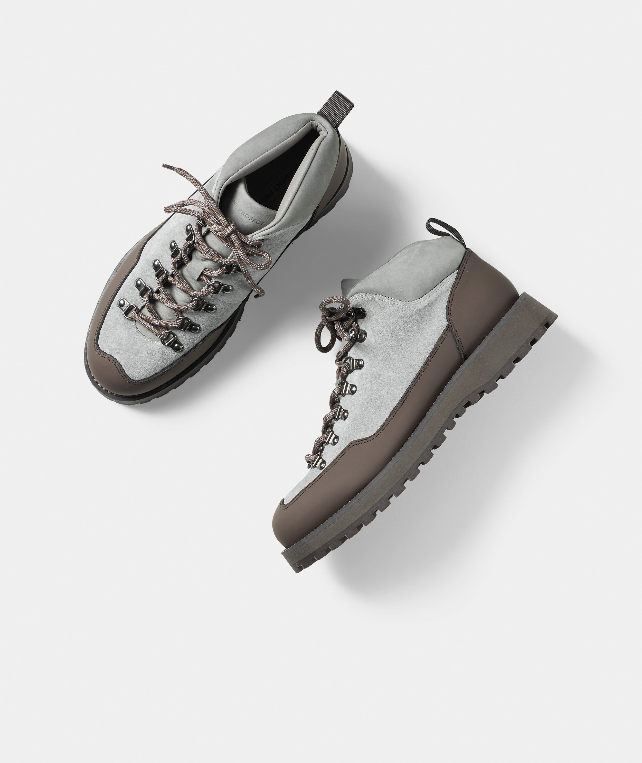 GARMENT PROJECT MAN Dune Mid - Light Grey Suede Boots 410 Light Grey
