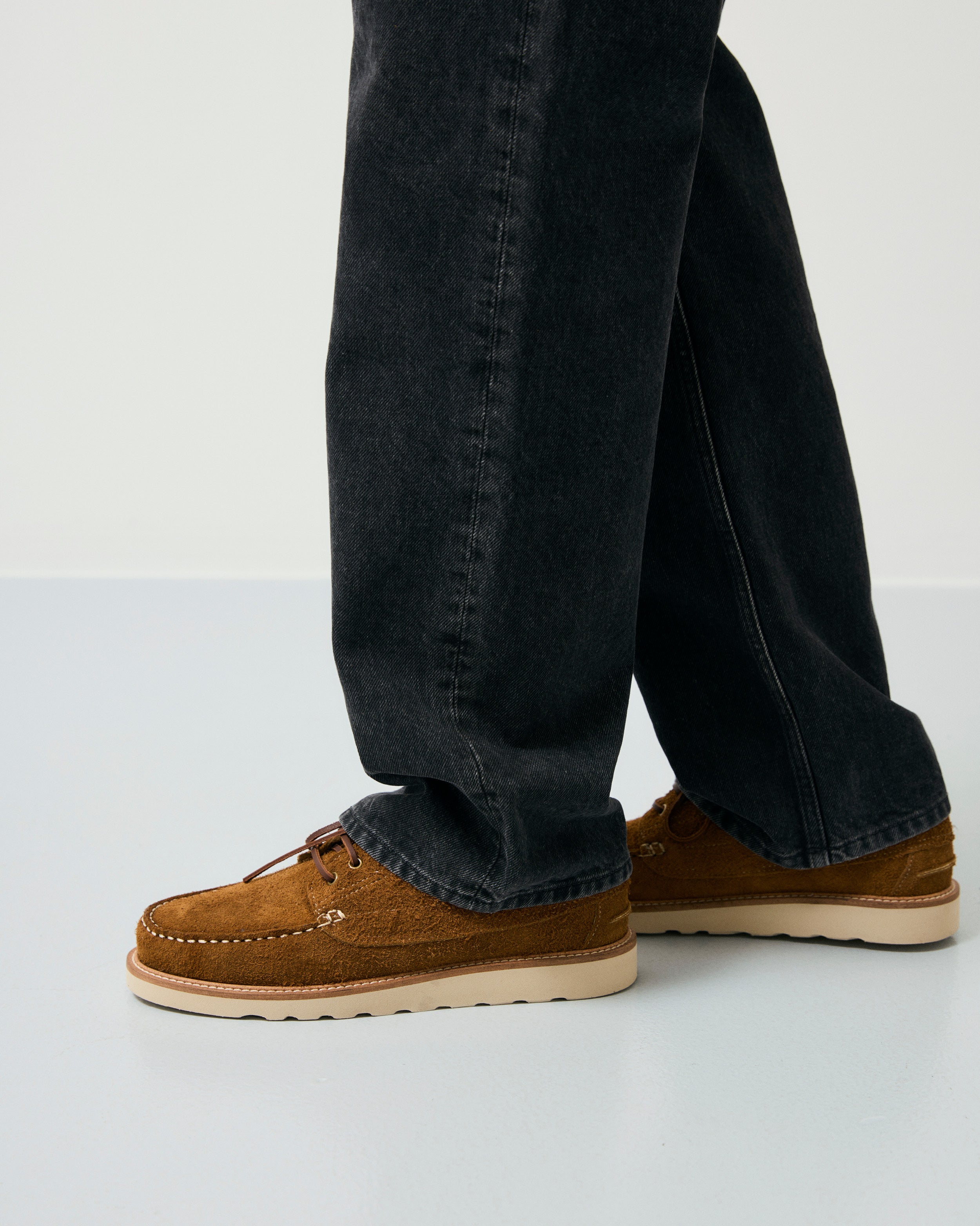 GARMENT PROJECT MAN Egon - Cognac Hairy Suede Shoes 650 Cognac