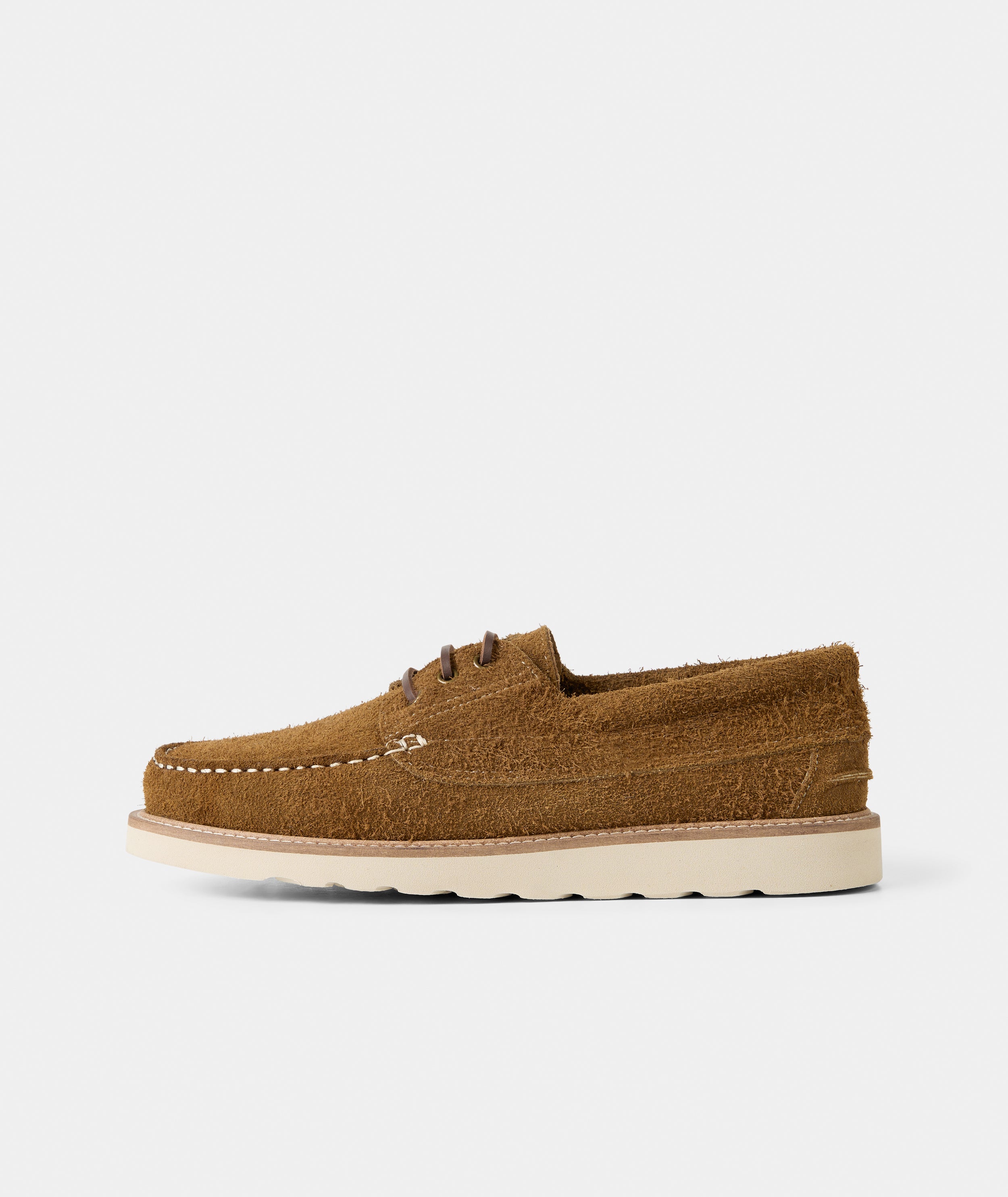 GARMENT PROJECT MAN Egon - Cognac Hairy Suede Shoes 650 Cognac