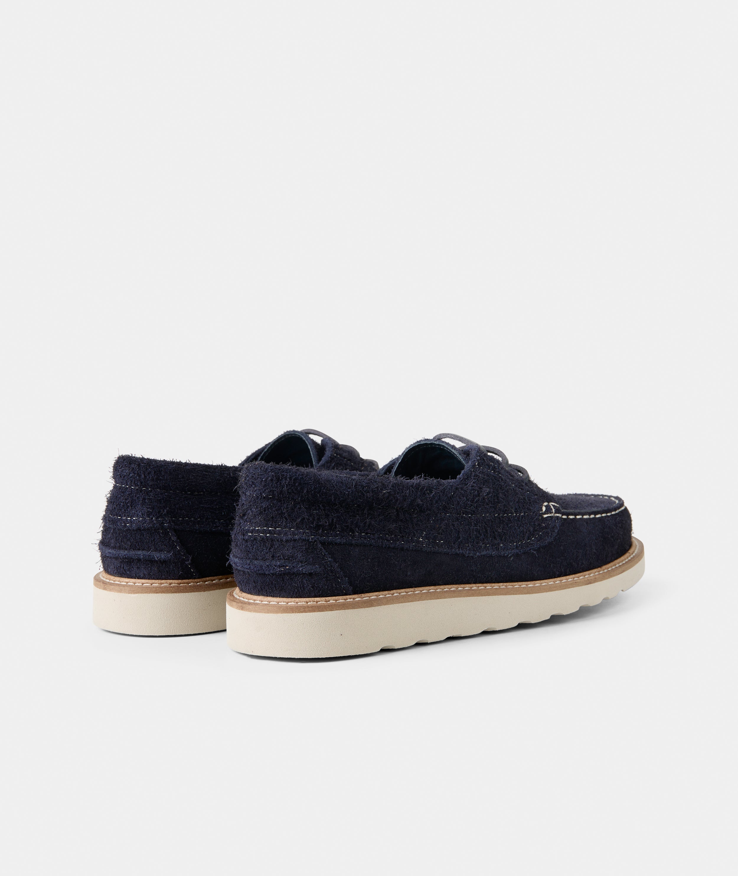 GARMENT PROJECT MAN Egon - Navy Hairy Suede Shoes 500 Navy