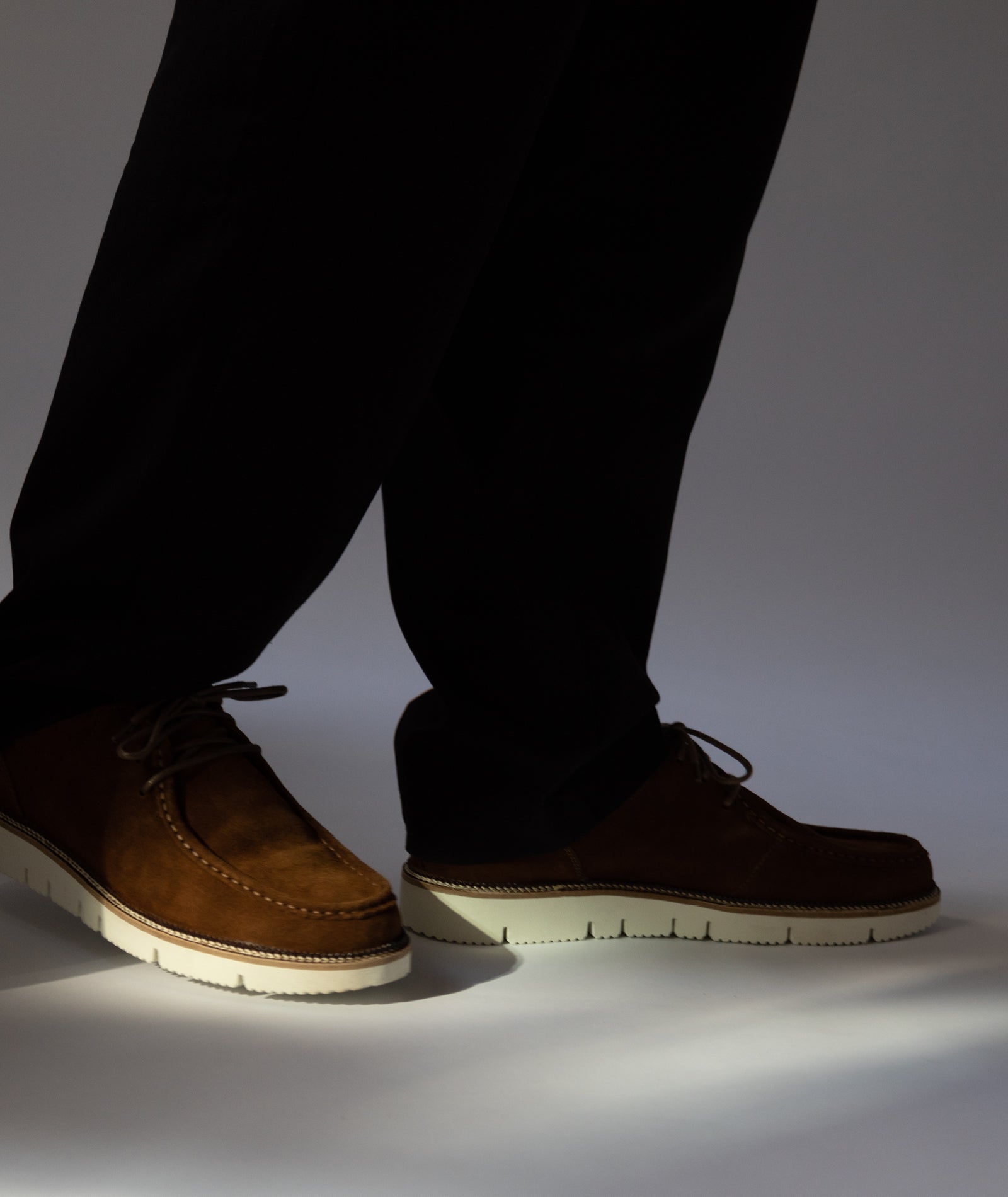 GARMENT PROJECT MAN Eilo Vibram Low - Cognac Suede Shoes 650 Cognac